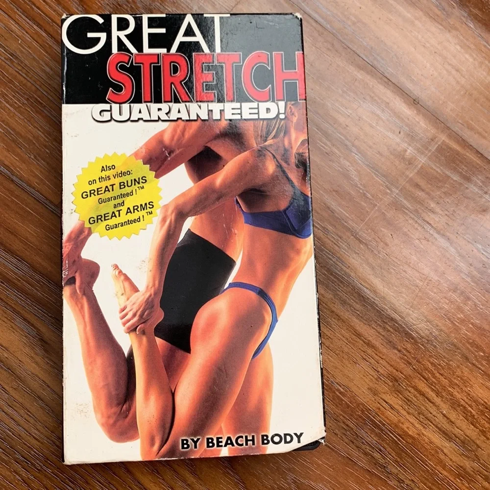 Beach Body Work tapes on VHS cassettes